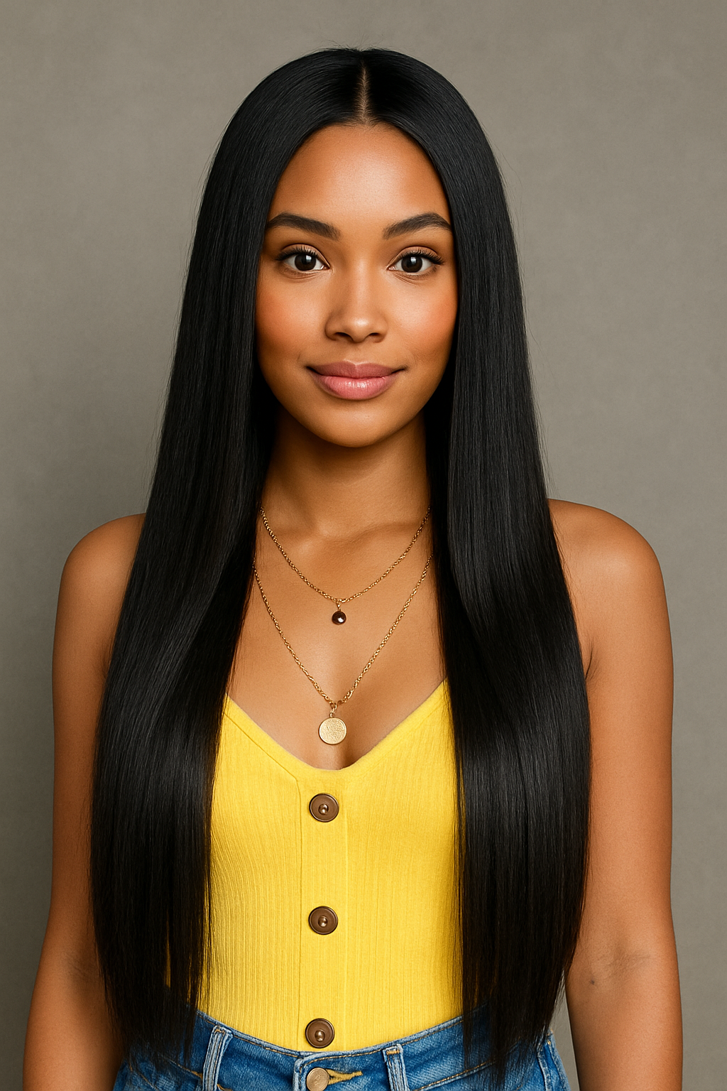 V Part Wig Human Hair No Leave Out Brazilian Straight Hair Wigs For Women U Shape Wig