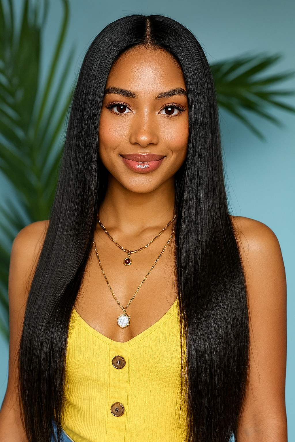 V Part Wig Human Hair No Leave Out Brazilian Straight Hair Wigs For Women U Shape Wig