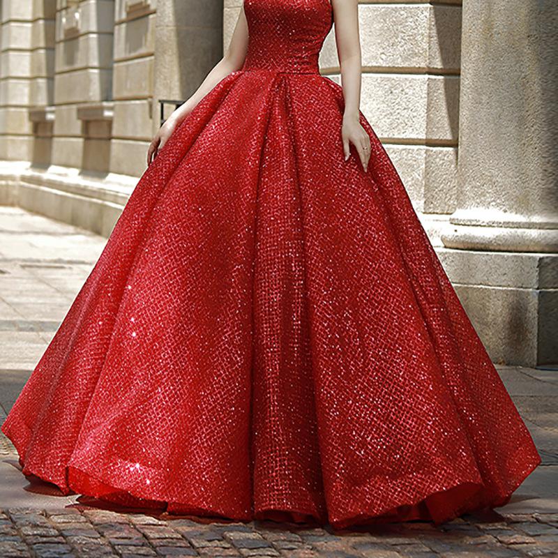 Gold Quinceanera Dresses Luxury Shinging Sleeveless Ball Gown