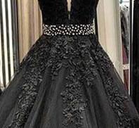 Champagne Wedding Dress With Trian Sexy V-neck Bridal Dress Backless Ball Gown