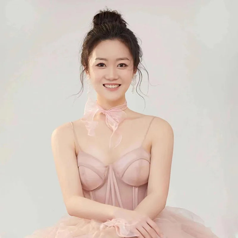 Pink Graceful Women Prom Party Bridal A Line Gowns