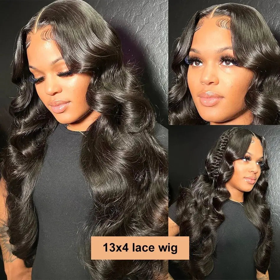 Body Wave Wigs 13x6 Hd Lace Frontal Wig 40 Inch 250 Density Human Hair Wigs