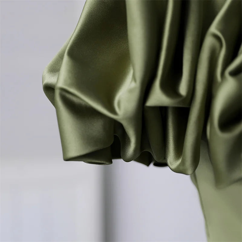 New Off Shoulder Satin Quinceanera Dresses Party Prom Ball Gown Classic Custom color or Plus Szie