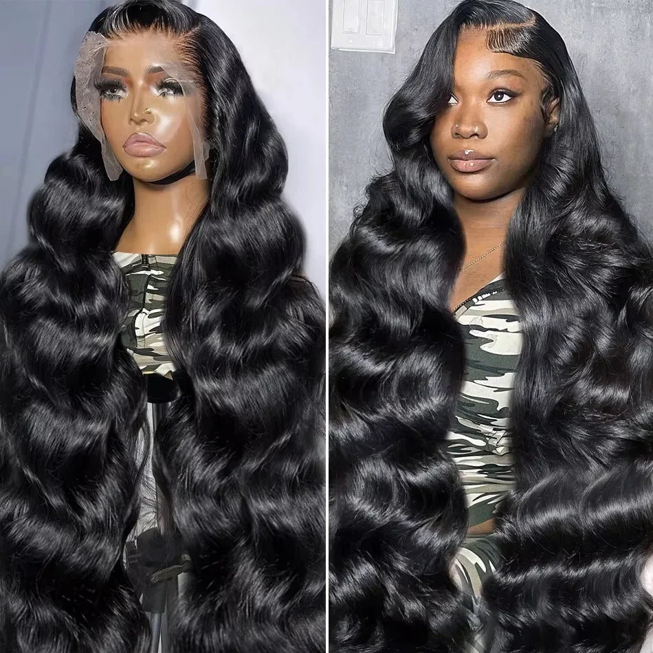 Body Wave Wigs 13x6 Hd Lace Frontal Wig 40 Inch 250 Density Human Hair Wigs