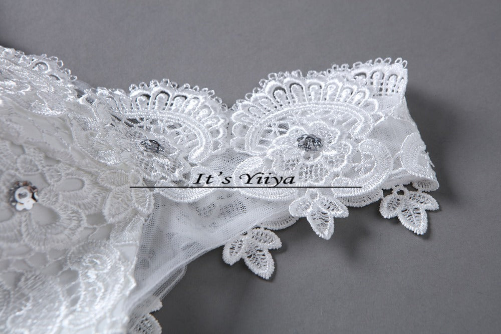 Free Shipping New 2016 White Wedding dresses Fashion Bride Wedding frocks Princess Wedding gowns Lace Sexy Vestidos De Novia H46