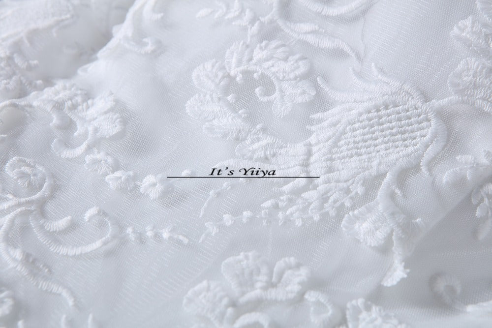 Free shipping New 2017 Summer O-neck Lace White Wedding Dresses Plus size Princess Bride Frocks Vestidos De Novia HS246