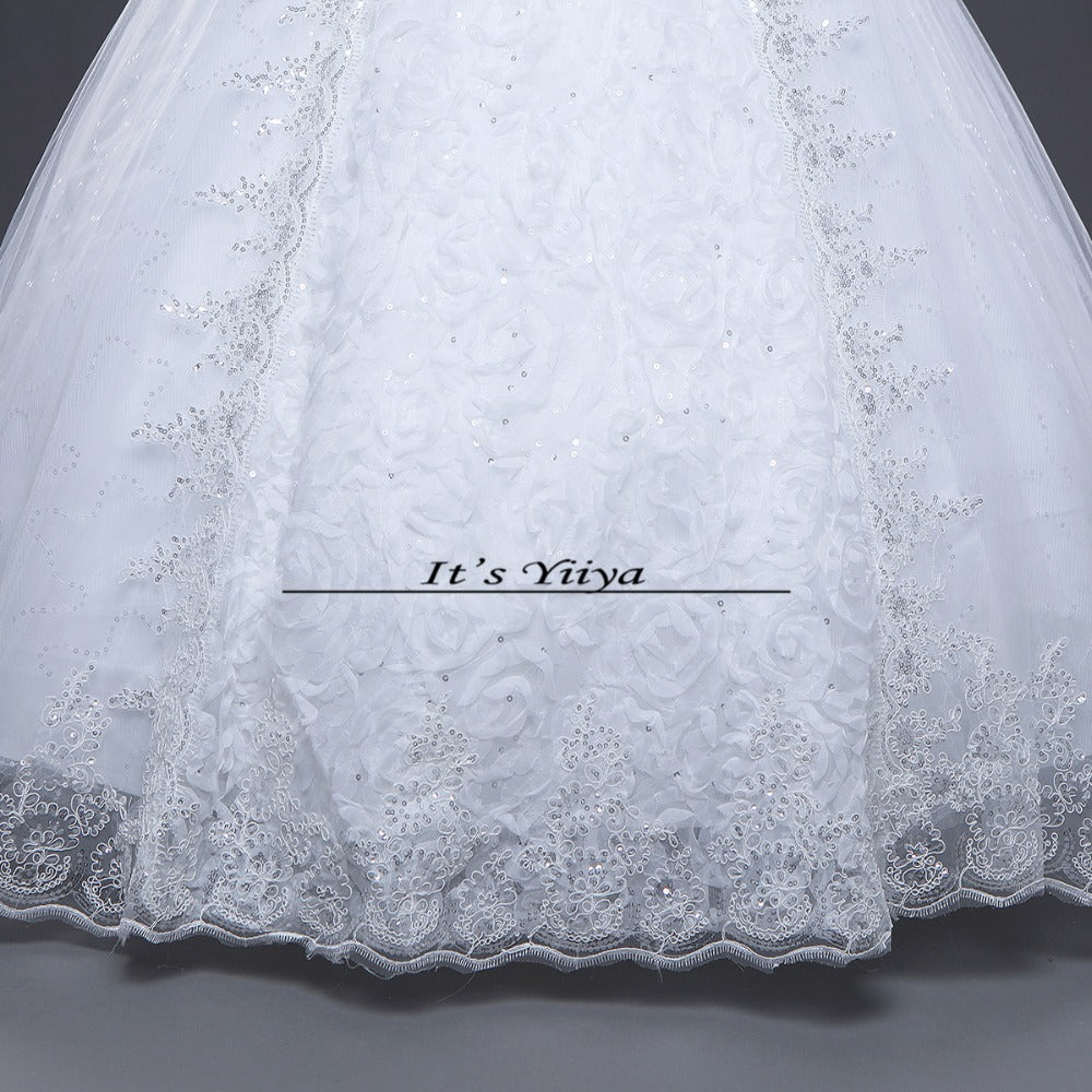 Free shipping 2015 new design high quality wedding dress white princess wedding gown fashion sexy Vestidos De Novia HS595