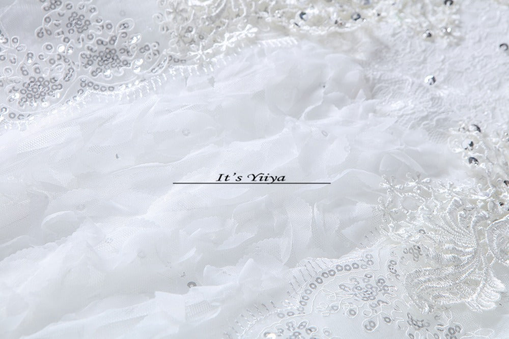 Free shipping 2015 new design high quality wedding dress white princess wedding gown fashion sexy Vestidos De Novia HS595
