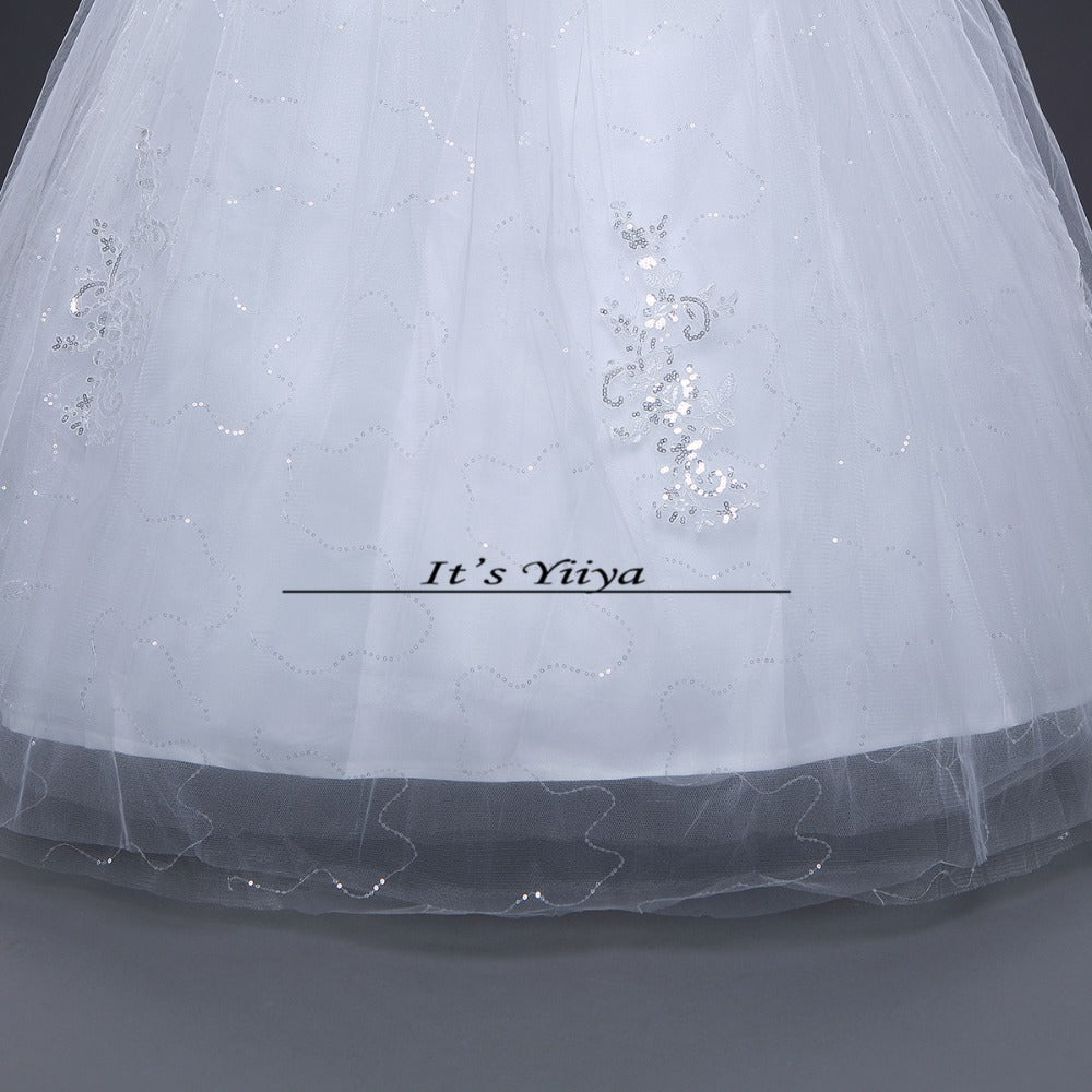 HOT Free shipping new 2015 white princess fashionable lace wedding dress romantic tulle wedding dresses Vestidos De Novia HS107
