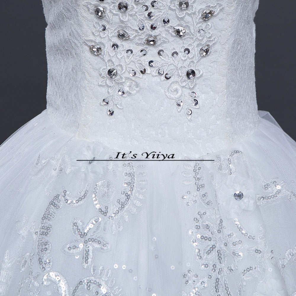 Free shipping 2015 new white high quality wedding dress princess Vestidos De Novia fashion wedding gown HS410