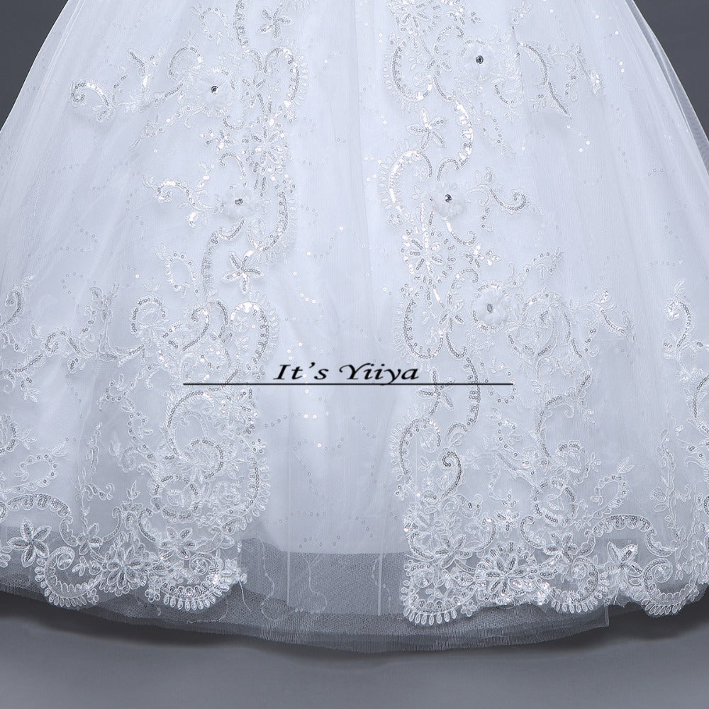 Free shipping 2015 new white high quality wedding dress princess Vestidos De Novia fashion wedding gown HS410