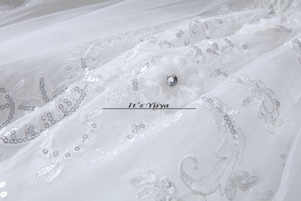 Free shipping 2015 new white high quality wedding dress princess Vestidos De Novia fashion wedding gown HS410