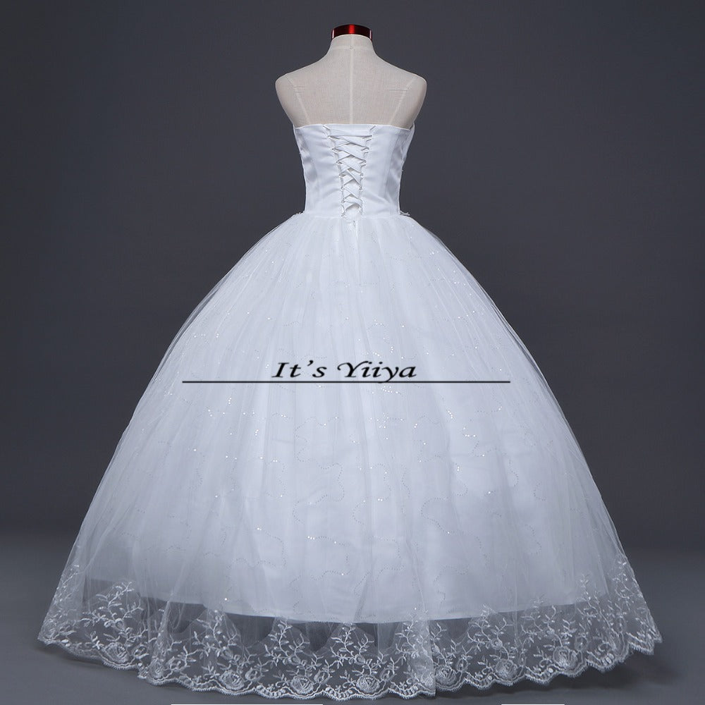 Free shipping 2015 cheap price under 50 wedding dresses design white wedding gown fashion wedding dress Vestidos De Novia HS131