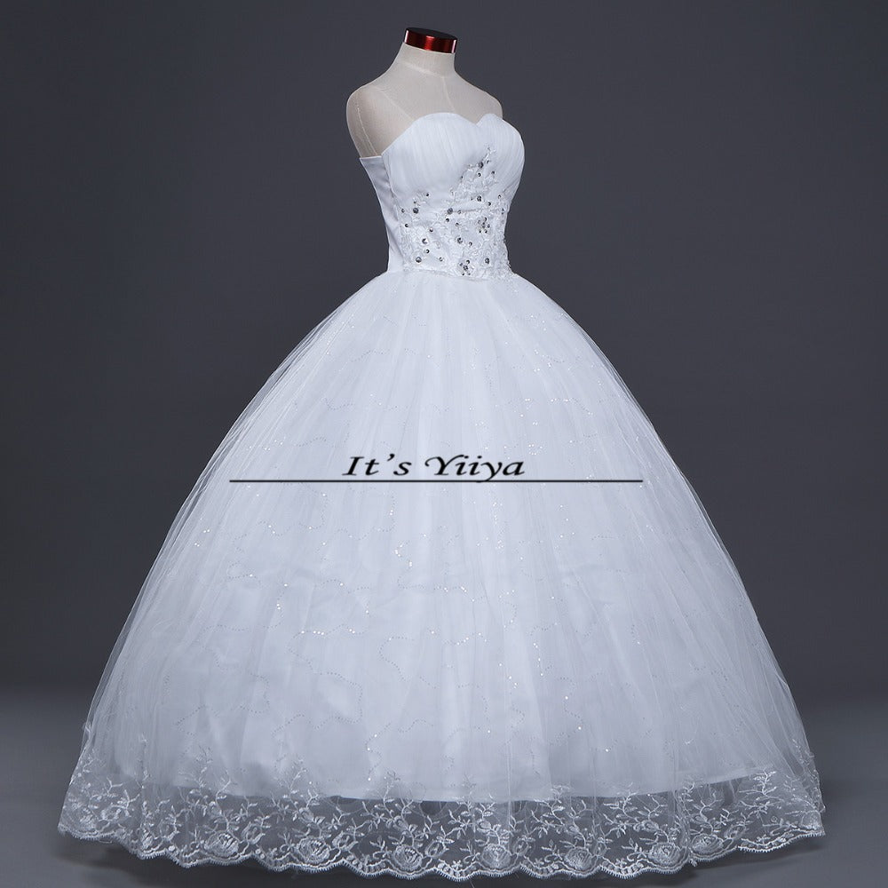 Free shipping 2015 cheap price under 50 wedding dresses design white wedding gown fashion wedding dress Vestidos De Novia HS131