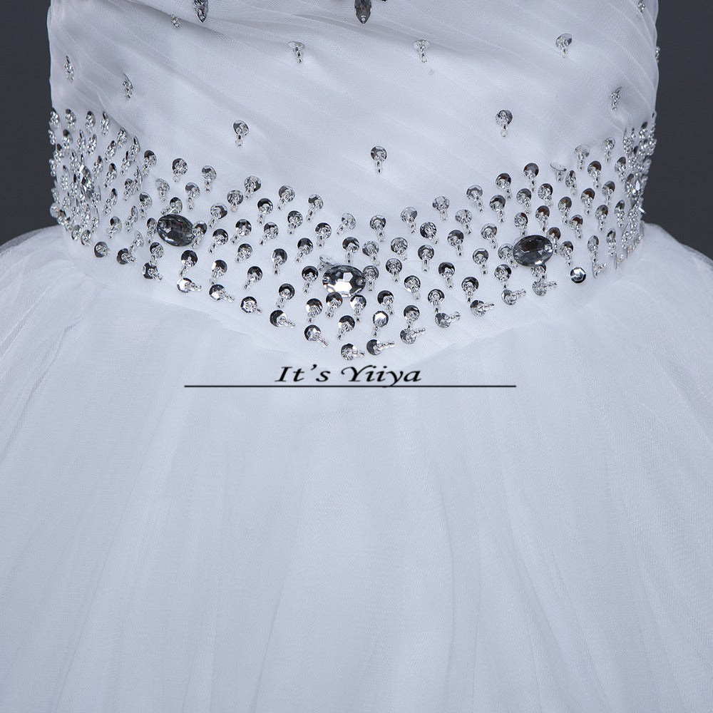 HOT Free shipping white princess wedding dress 2015 plus size fashionable cheap bride Vestidos De Novia wedding gown Y228
