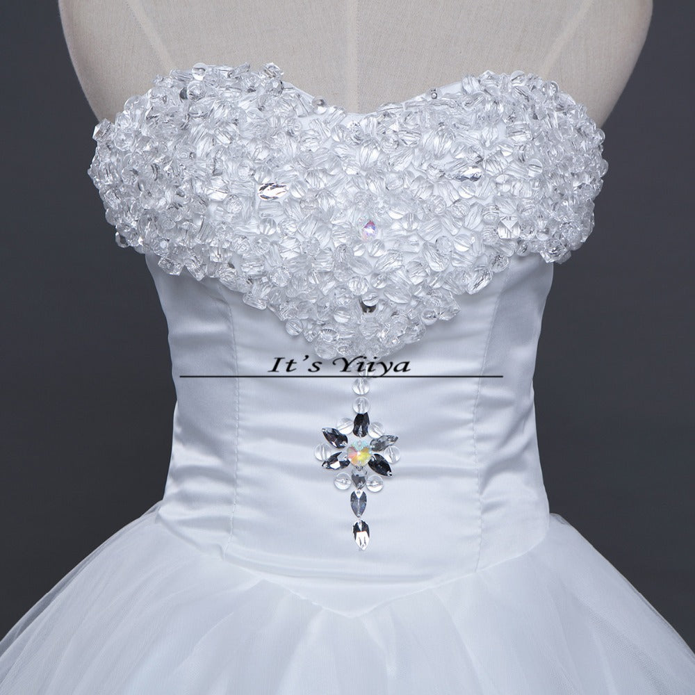 Free shipping 2015 new white cheap wedding dress princess wedding dresses fashion wedding gown Vestidos De Novia HS238