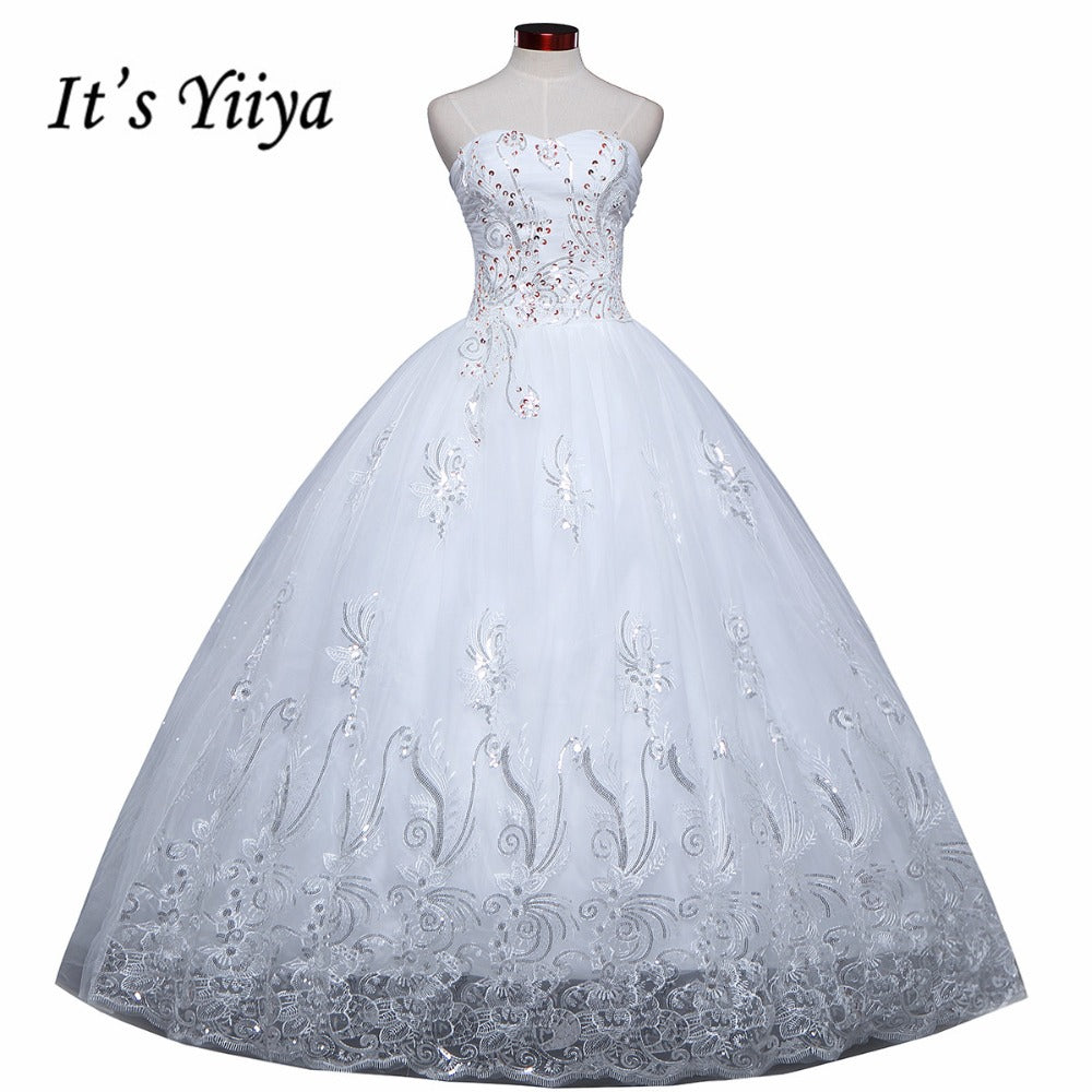 HOT Free shipping new 2015 white princess fashionable lace wedding dress romantic tulle wedding dresses Vestidos De Novia HS099