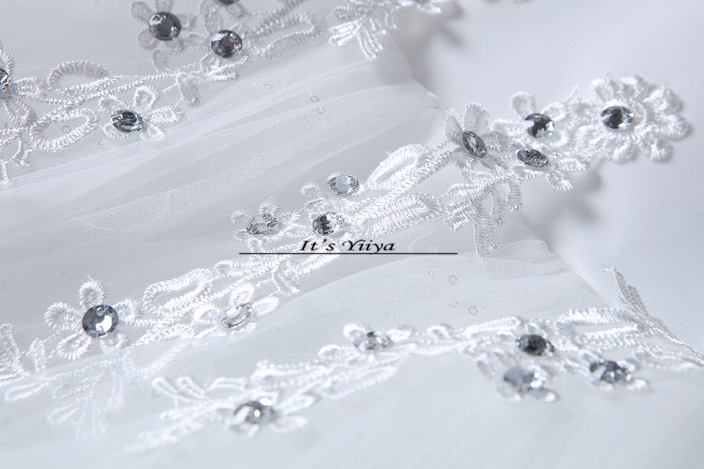 Free shipping White Wedding Ball Gowns Flowers Short Sleeves Cheap Princess Vestidos De Novia Wedding Frock Bride Dress HS233