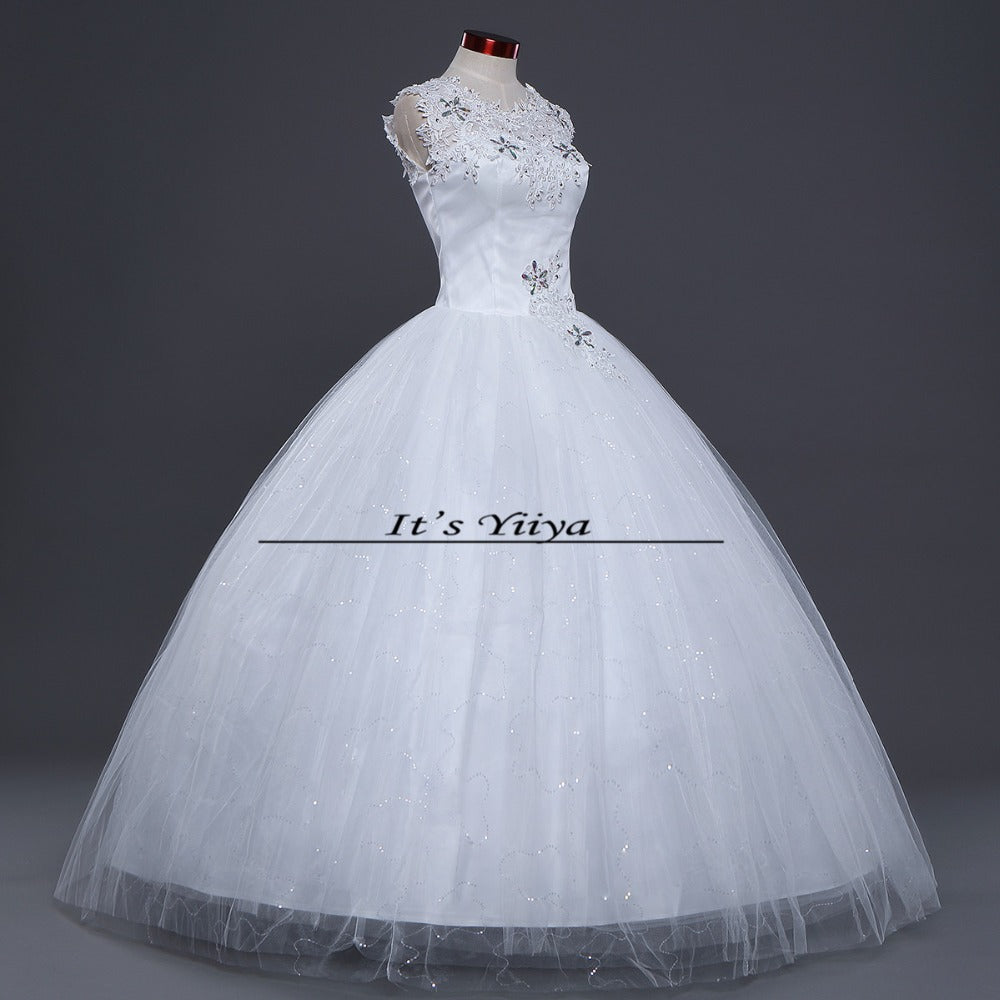 Free shipping new wedding dress 2015 plus size lace wedding dress cheap wedding gown frock Vestidos De Novia Bridal dress HS143