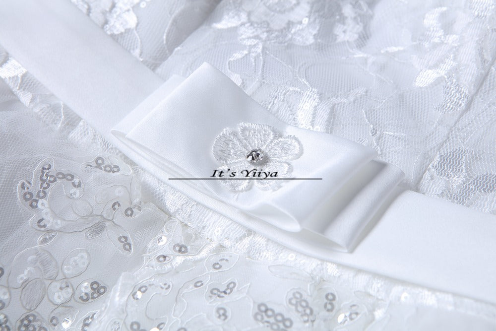 Free shipping 2015 new bridal white wedding dress princess wedding gown cheap romantic lace up bride Vestidos De Novia Y617
