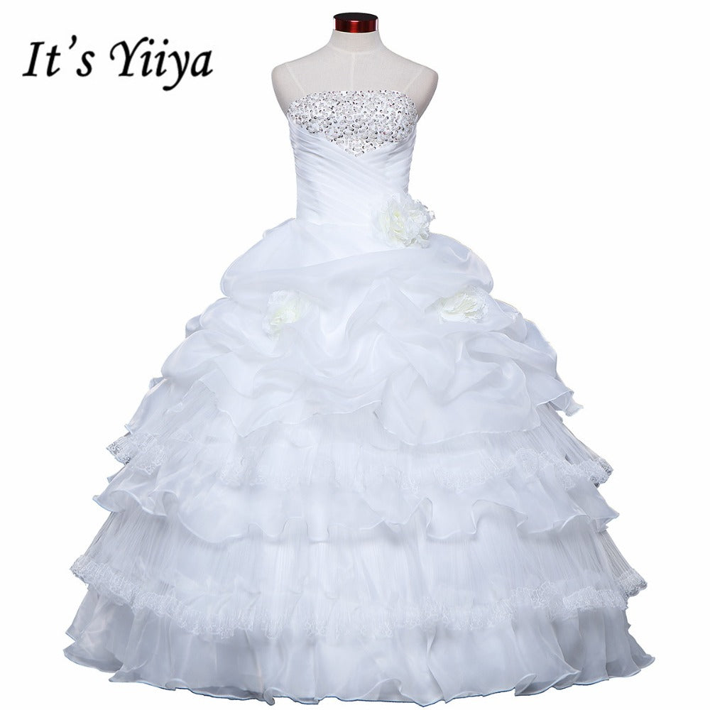 Free shipping wedding dresses 2015 pears white plus size lace elegant wedding dress cheap China gowns Vestidos De Novia HS154