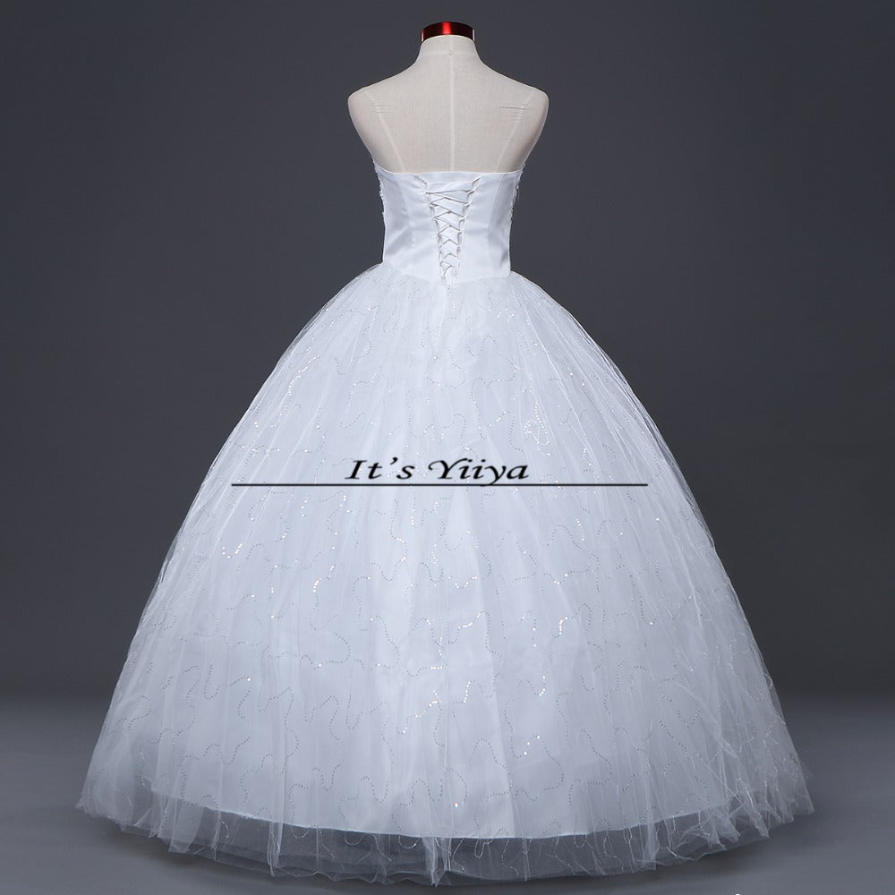 HOT Free shipping white princess wedding dress 2015 plus size fashionable wedding dresses wedding gown Vestidos De Novia Y201