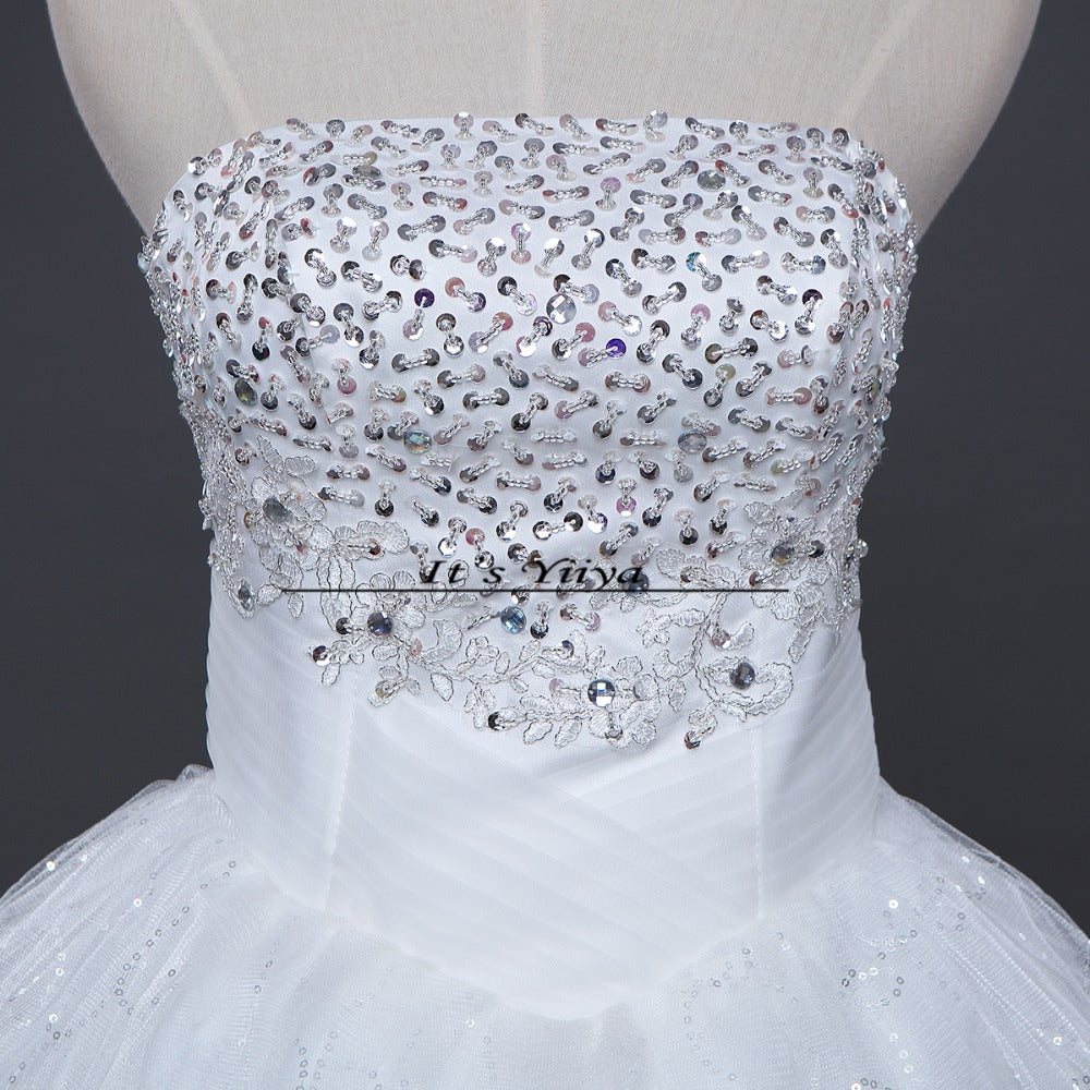 HOT Free shipping white princess wedding dress 2015 plus size fashionable wedding dresses wedding gown Vestidos De Novia Y201