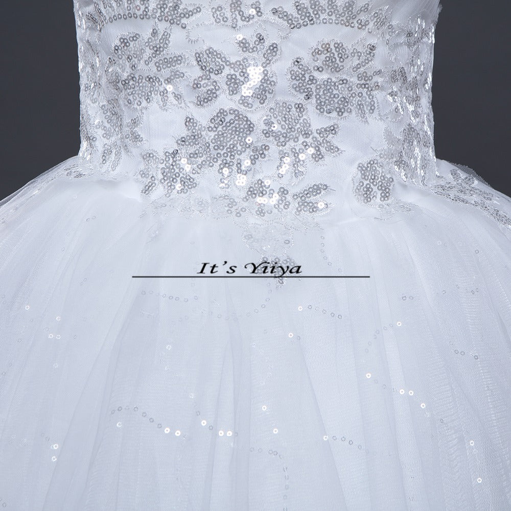 Free shipping 2015 new cheap wedding gown white lace romantic wedding dress bride dresses price under Vestidos De Novia 50 HS122