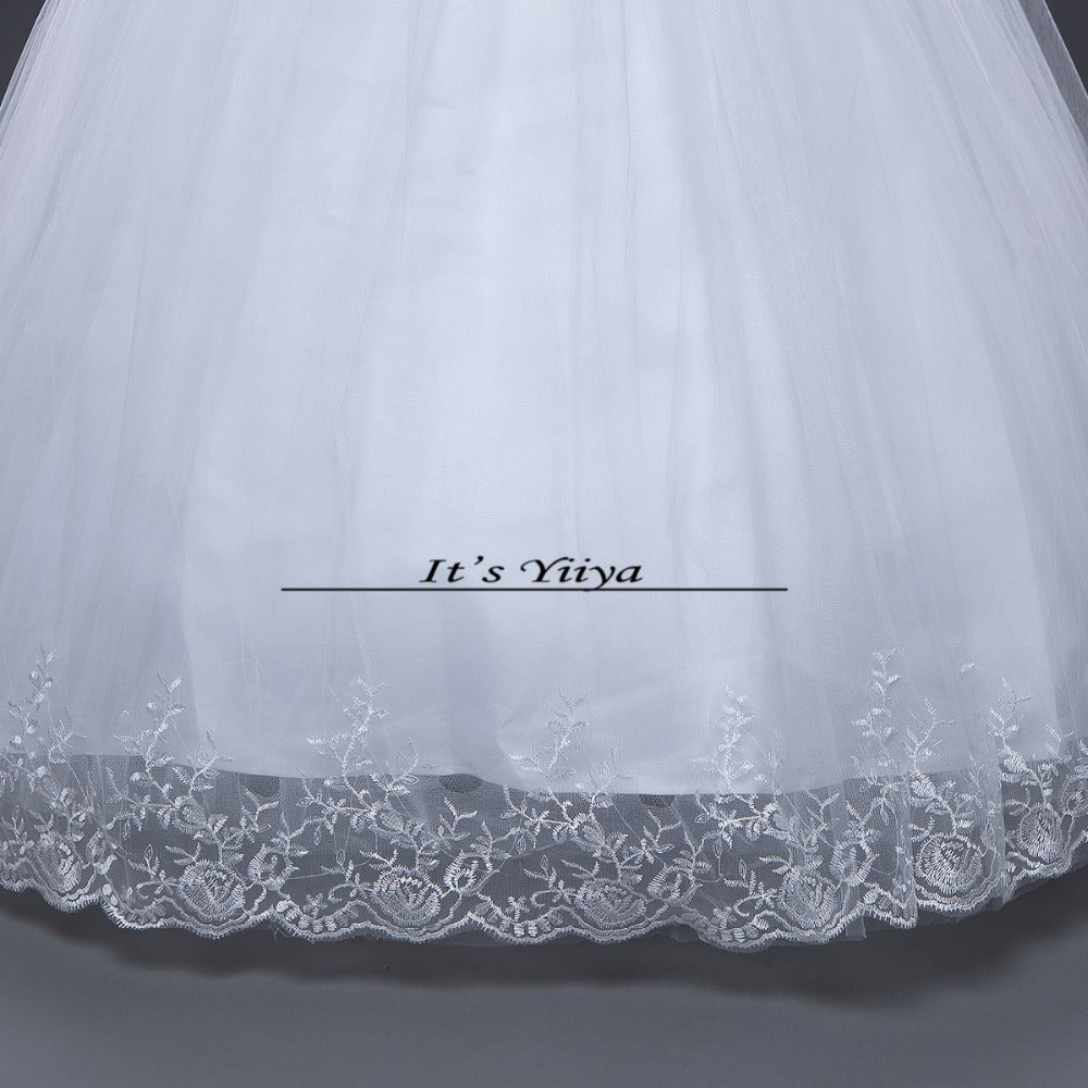 HOT Free shipping new 2015 white princess fashionable lace wedding dress romantic tulle wedding dresses Vestidos De Novia HS103