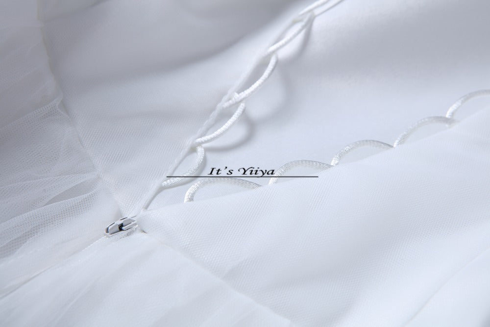 Free shipping fashion white wedding dress cheap wedding gown romantic wedding dresses frock Vestidos De Novia Y611