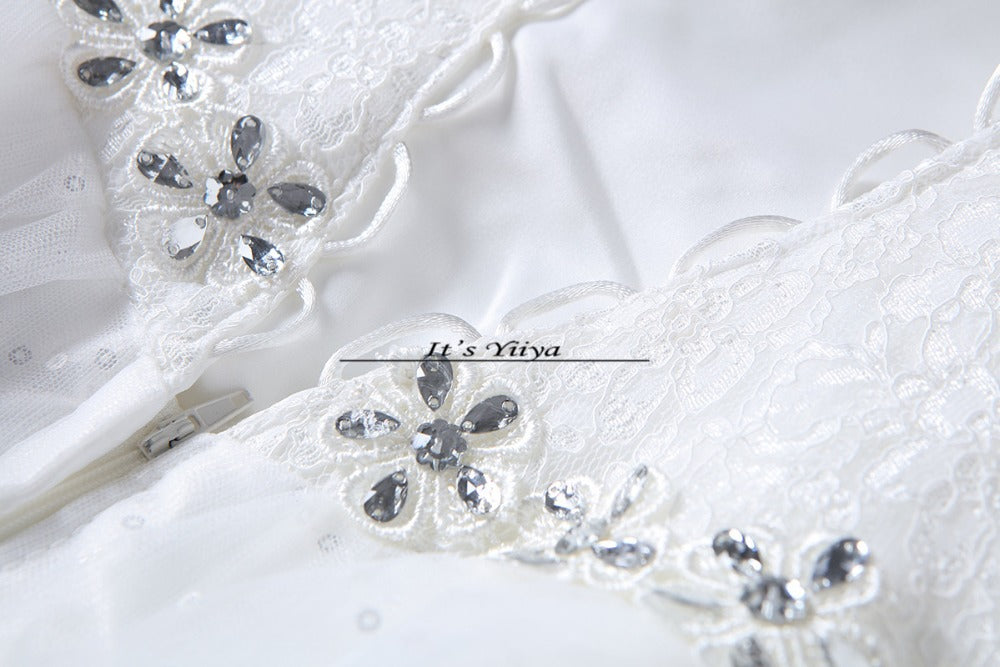 Free Shipping White or Red Cheap Lace Wedding Dress Princess Wedding Frocks Lace up Fashion Vestidos De Novia Ball gown HS587