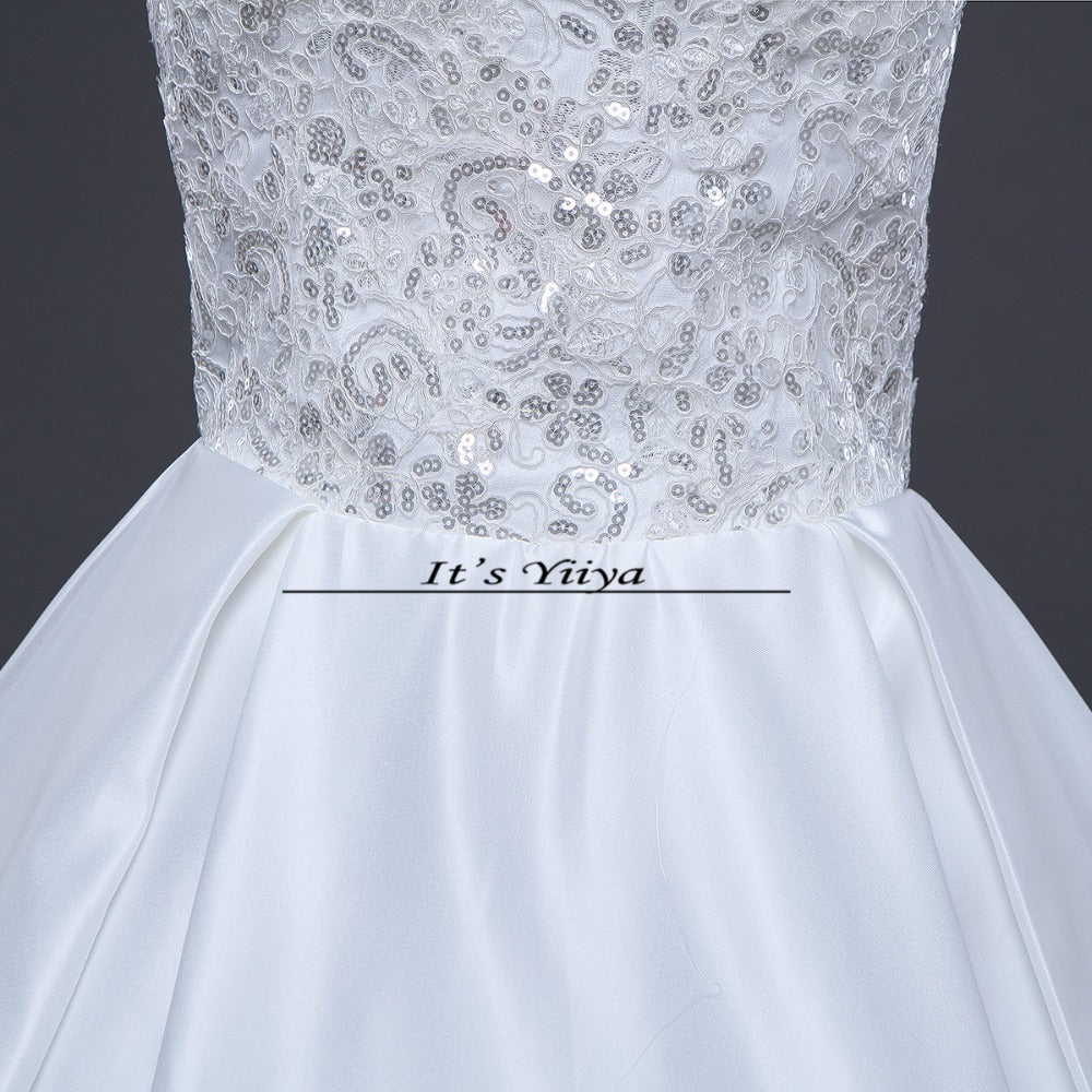 Free shipping 2017 New Ruffles Wedding Dresses Strapless Bow Waist Cheap Bride Frocks Ball Gowns Plus size XXN055