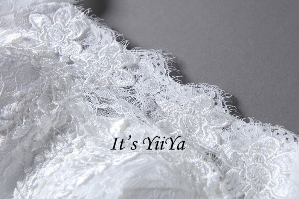 2017 New Free shipping O-neck Wedding Dresses Cheap Ball Gowns Appliques Frocks dress Embroidery Bride Vestidos De Novia IY020