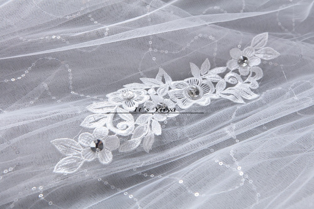 Free Shipping 2016 new White Wedding Dresses Princess design fashion lace sex Vestidos De Novia Quality Wedding Frocks Y21