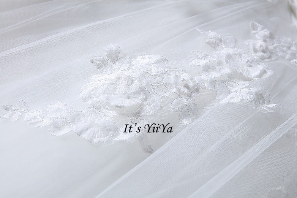 Free Shipping Boat neck Vestidos De Novia Off white dress Bridal Ball gowns Sleeveless Frocks Elegant Wedding dresses IY029