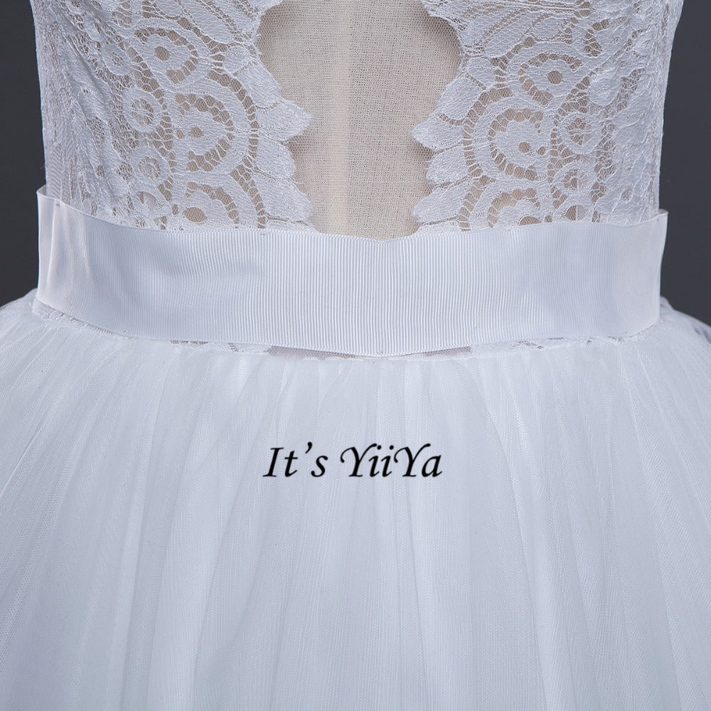 Vestidos De Novia Free Shipping Built in Bra Simple Off white Wedding dresses Bridal Ball gowns Sexy Sleeveless Frocks IY024