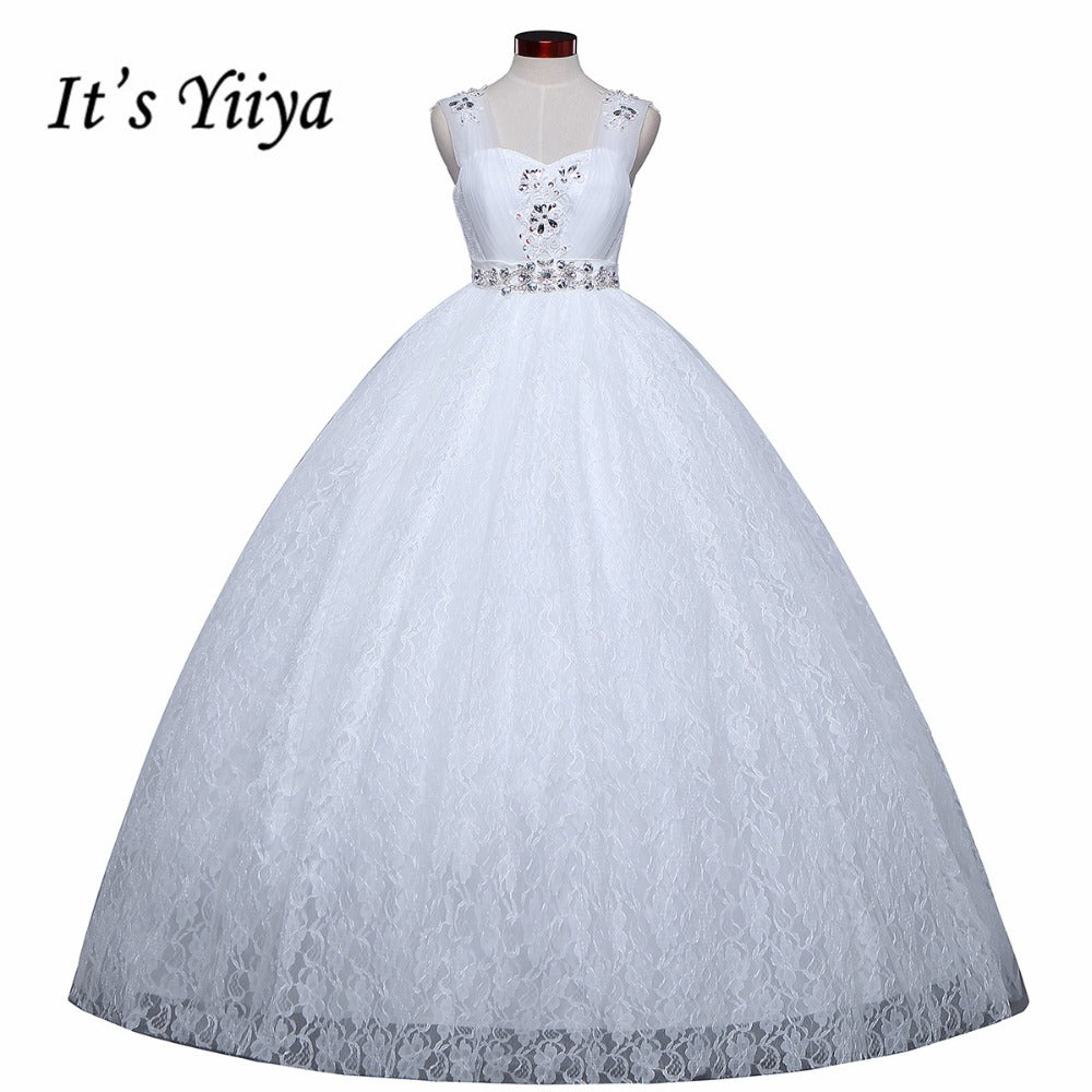 Pregnancy wedding dresses white plus size lace wedding frocks cheap Vestidos De Novia wedding gowns frock Bridal dress HS151