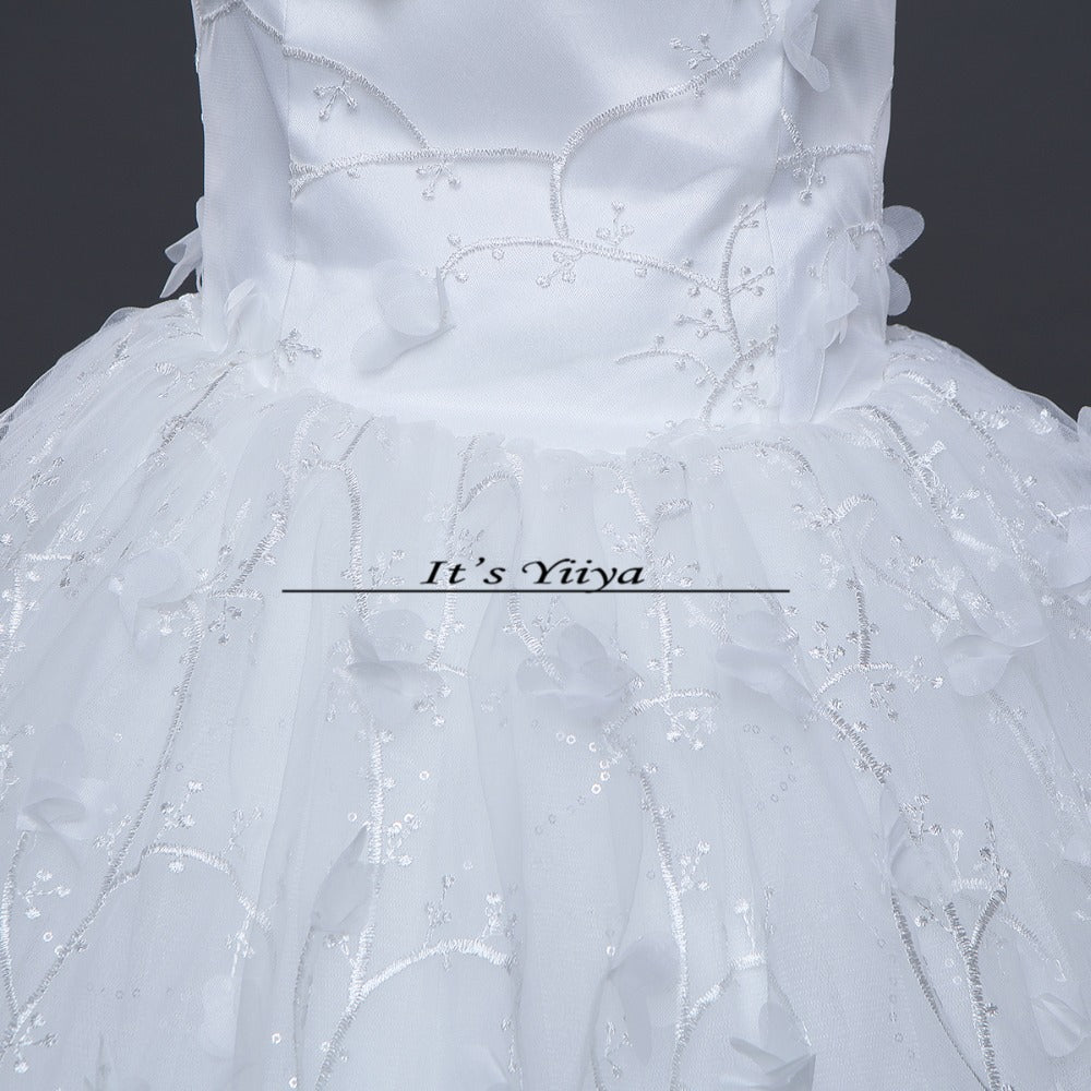 Free shipping New 2017 Summer O-Neck Short Sleeves Wedding Dresses Plus size Princess Bride Gowns Vestidos De Novia HS253