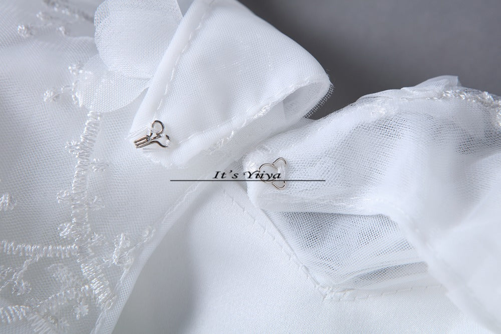 Free shipping New 2017 Summer O-Neck Short Sleeves Wedding Dresses Plus size Princess Bride Gowns Vestidos De Novia HS253