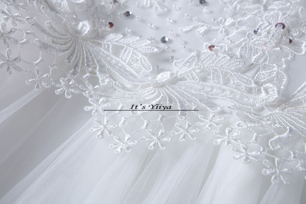 Free shipping 2016 new design White Vestidos De Novia Bride Princess Wedding Dress Wedding Ball Gowns Cheap Wedding Frocks HS228