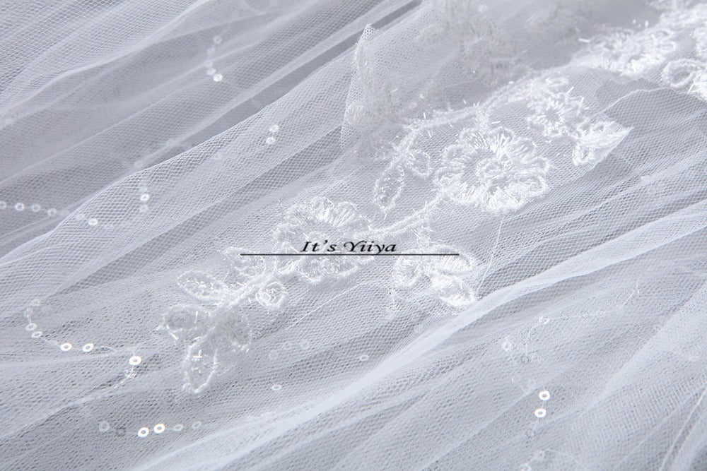 Free shipping Vestidos De Novia Elegant Bridal White wedding dress Full length ball gowns Princess Cheap Wedding Frocks HS220