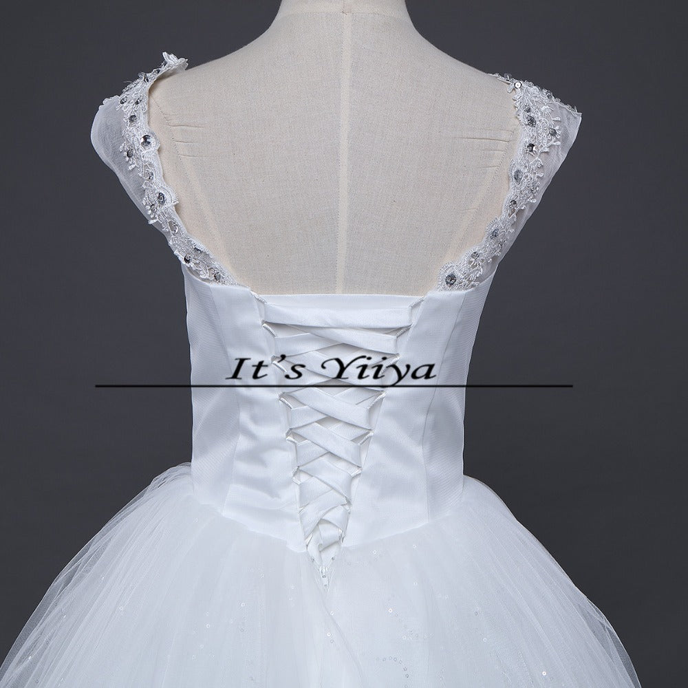 Free shipping New 2016 Wedding Dresses Sexy Lace red White Wedding Ball Gowns Wedding Frocks Wedding Dress Vestidos De Novia H83