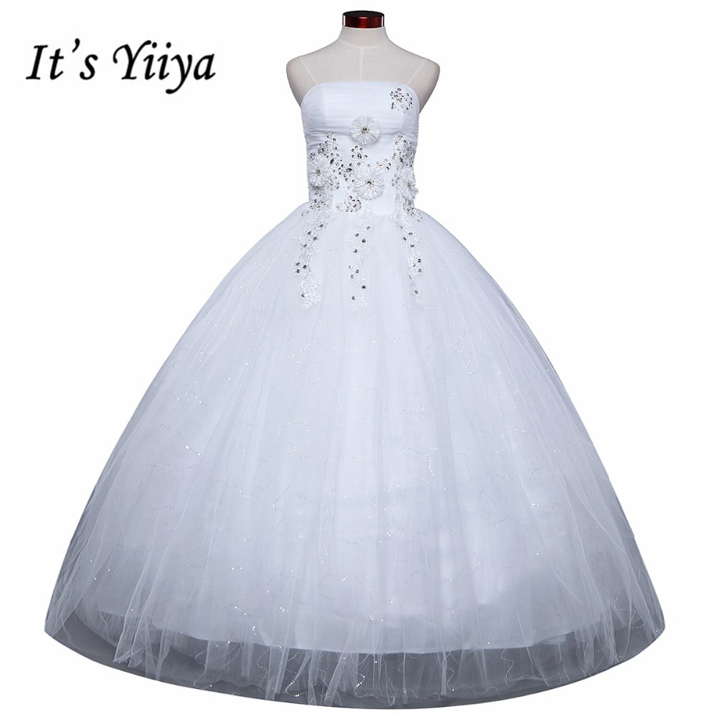 HOT Free shipping new 2015 white princess fashionable lace wedding dress romantic tulle wedding dresses Vestidos De Novia HS111