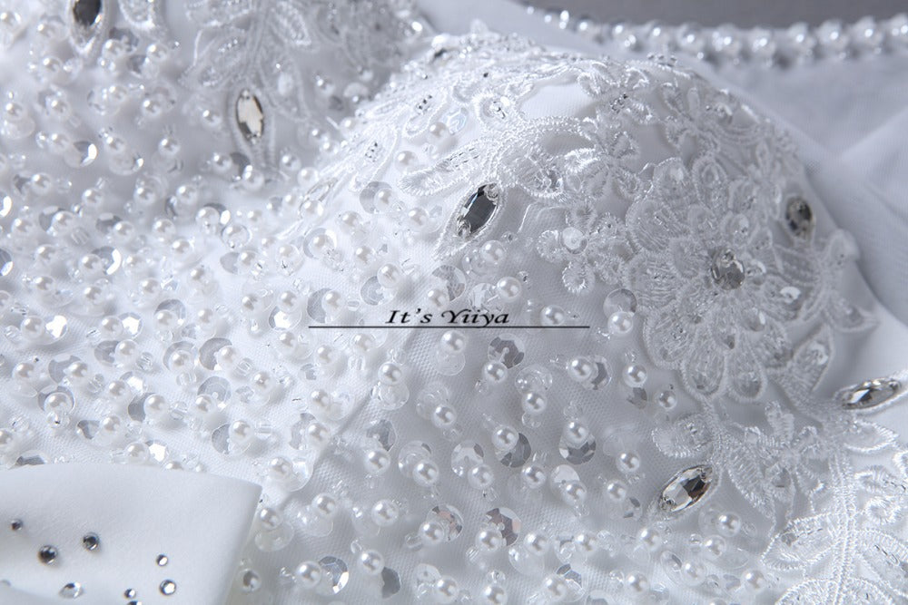 Free shipping new 2016 quality wedding dress white wedding gown bridal Sleeveless wedding dresses Bride Vestidos De Novia Y1095