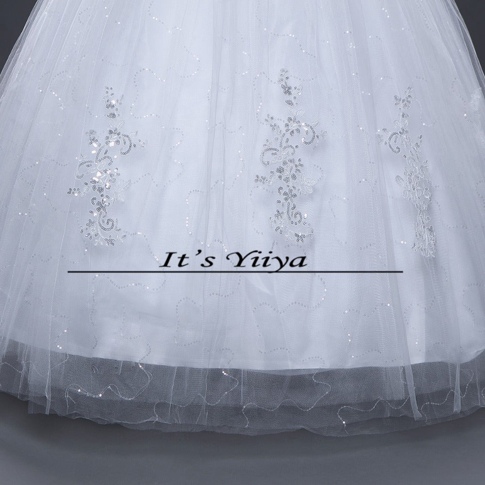 Free shipping New 2017 Summer Boat Neck Lace Half Sleeve Wedding Dresses Plus size Princess Bride Frocks Vestidos De Novia HS247