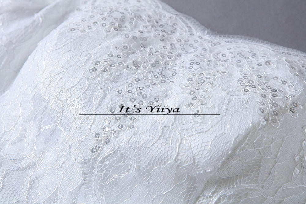 Free shipping New 2017 Summer Boat Neck Lace Half Sleeve Wedding Dresses Plus size Princess Bride Frocks Vestidos De Novia HS247