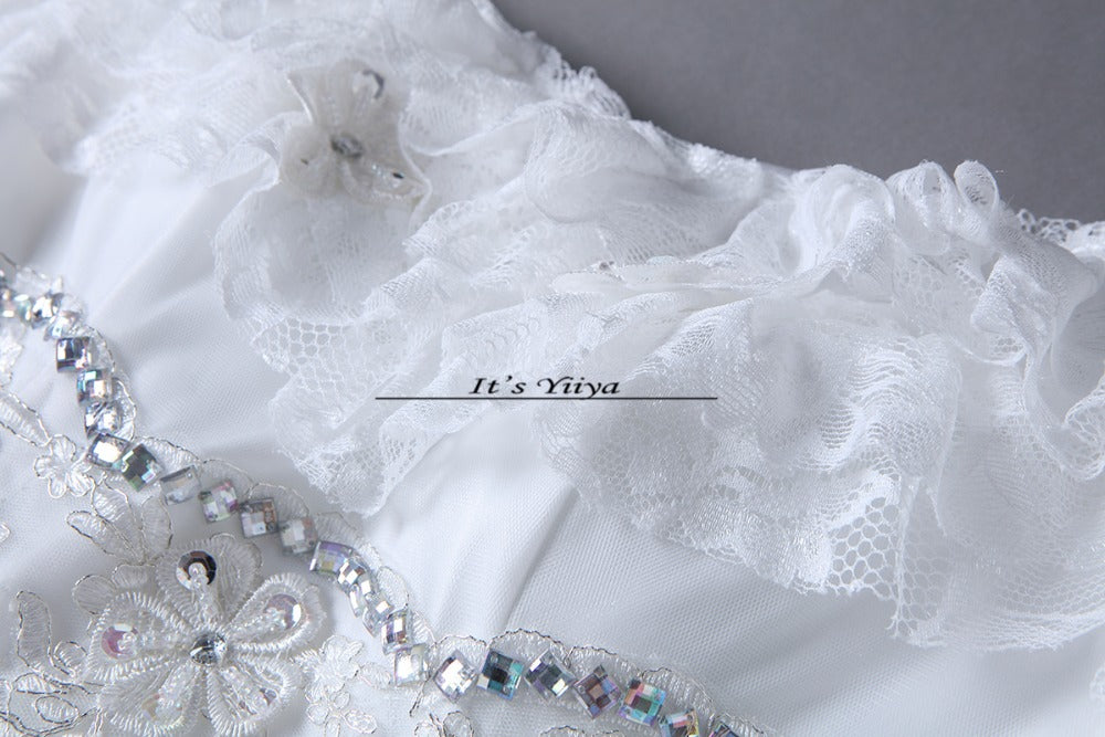 Free shipping 2015 new fashionable lace up cheap Vestidos De Novia white princess wedding dresses remantic wedding gown Y306