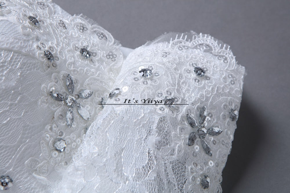 Free shipping New 2016 Half Sleeves Wedding Dresses Sexy Lace red White Wedding Ball Gowns Wedding Frocks Vestidos De Novia H79