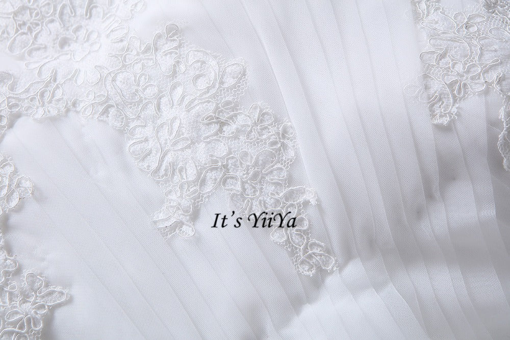 Vestidos De Novia Free Shipping Strapless Appliques Wedding dresses Bridal Ball gowns Sexy Sleeveless Train Frocks IY025