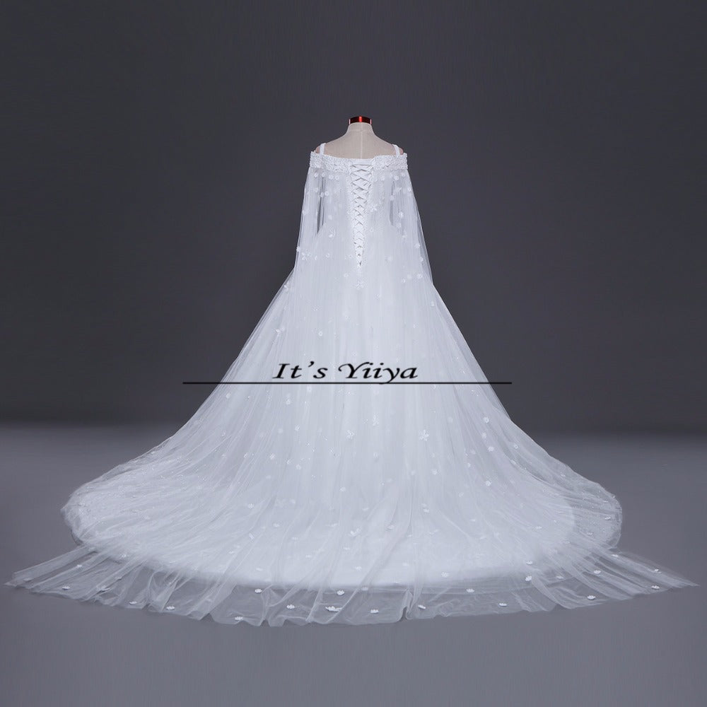 DHL Free Shipping New Train White Vestidos De Novia Design Bride Wedding dresses Boat Neck Quality Wedding Dress IY040